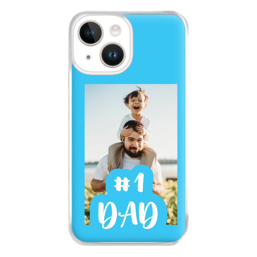 Hashtag 1 Dad - Personalised Father's Day Phone Case for iPhone 14