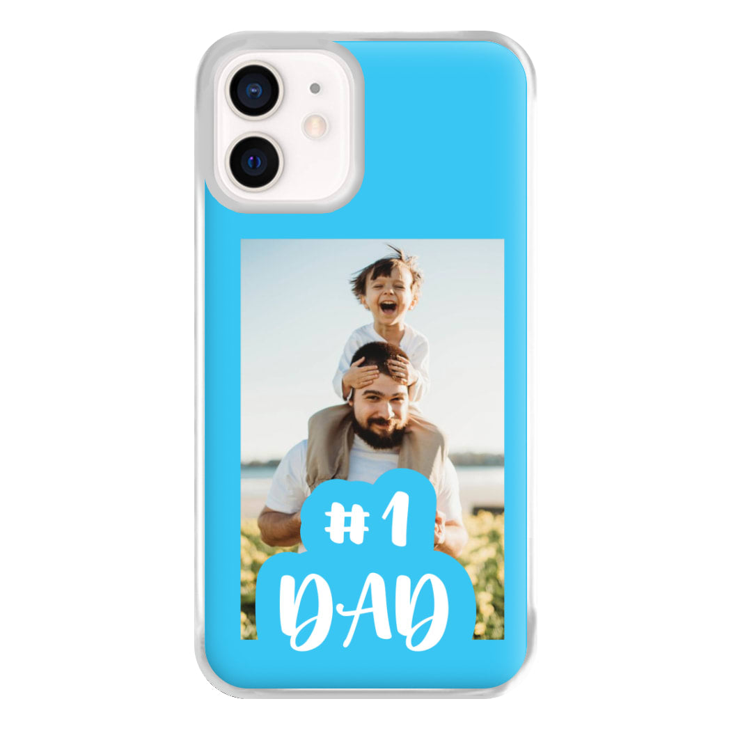 Hashtag 1 Dad - Personalised Father's Day Phone Case for iPhone 13 Mini