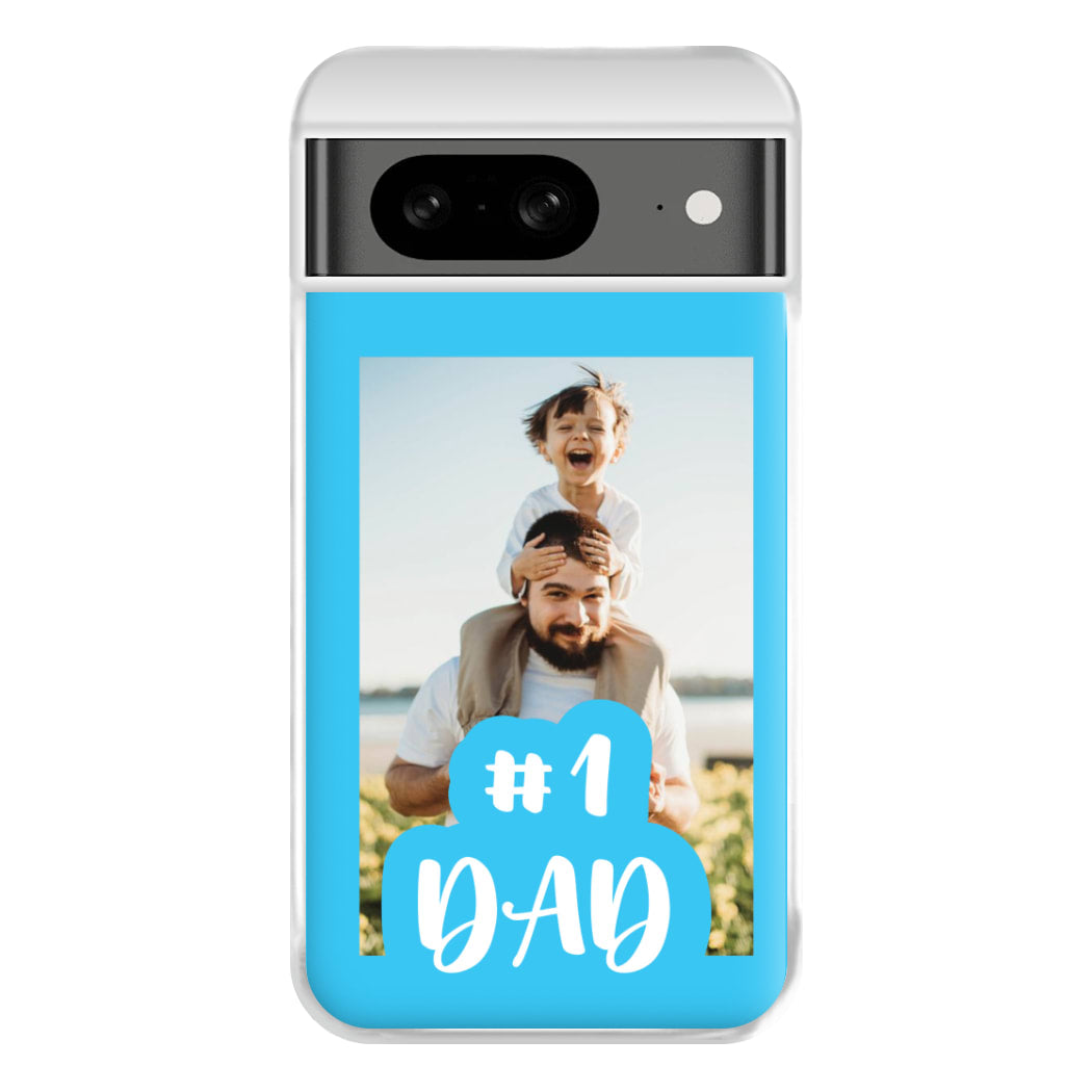 Hashtag 1 Dad - Personalised Father's Day Phone Case for Google Pixel 8