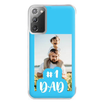 Hashtag 1 Dad - Personalised Father's Day Phone Case for Galaxy Note 20 Ultra