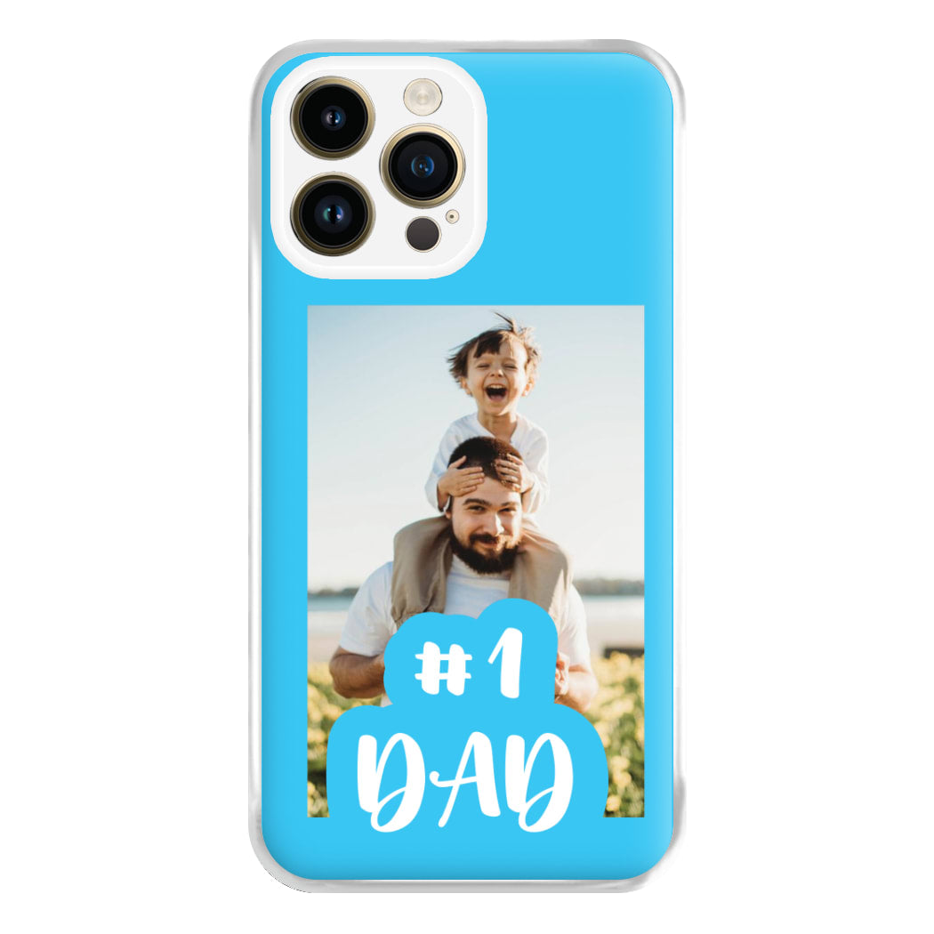 Hashtag 1 Dad - Personalised Father's Day Phone Case for iPhone 14 Pro Max