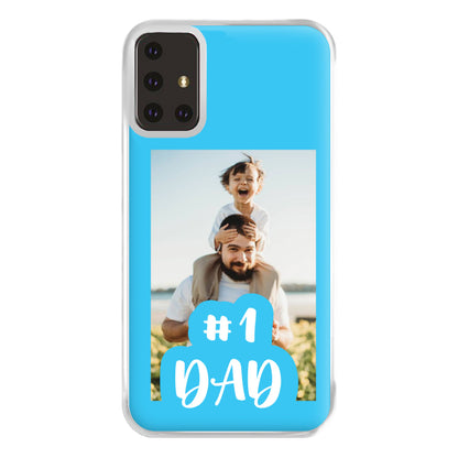 Hashtag 1 Dad - Personalised Father's Day Phone Case for Galaxy A71