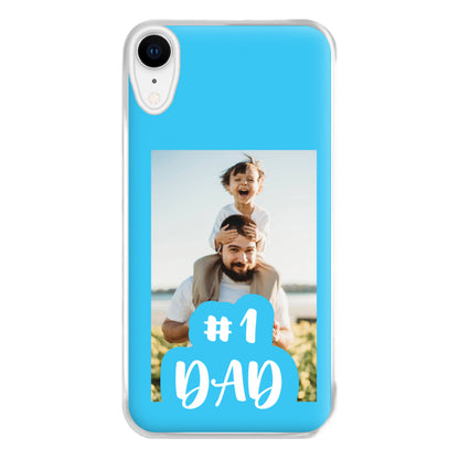 Hashtag 1 Dad - Personalised Father's Day Phone Case for iPhone XR