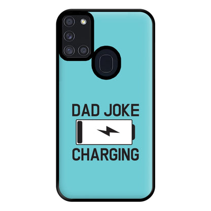 Dad Joke - Personalised Father's Day Phone Case for Galaxy A21s