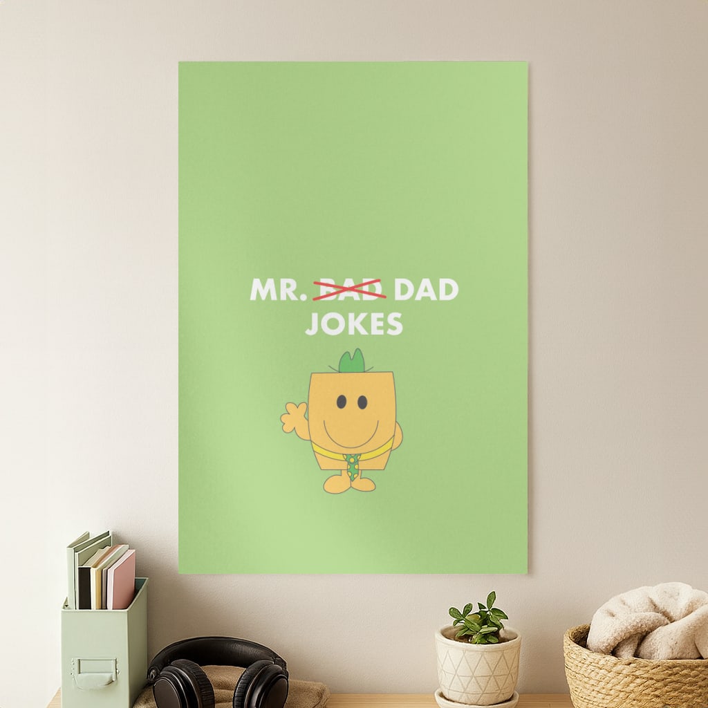 Mr Dad Jokes - Personalised Father's Day Poster