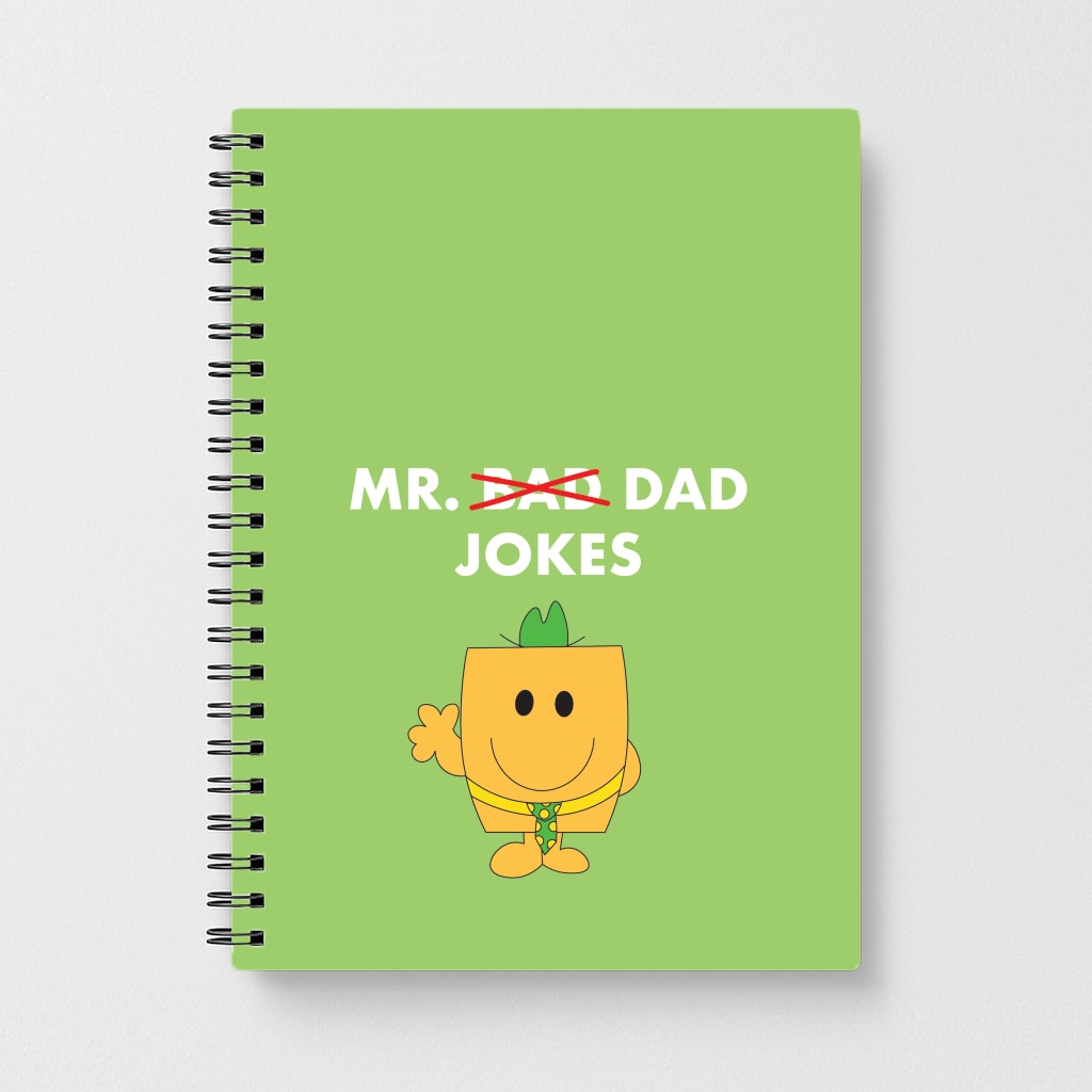 Mr Dad Jokes - Personalised Father's Day Notebook