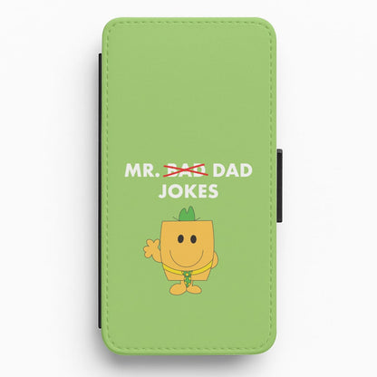 Mr Dad Jokes - Personalised Father's Day Flip / Wallet Phone Case