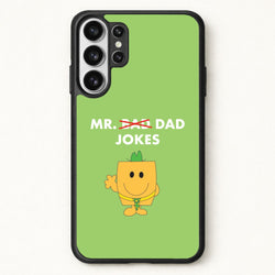 Mr Dad Jokes - Personalised Father's Day Phone Case for Galaxy S26 Ultra