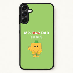 Mr Dad Jokes - Personalised Father's Day Phone Case for Galaxy A57