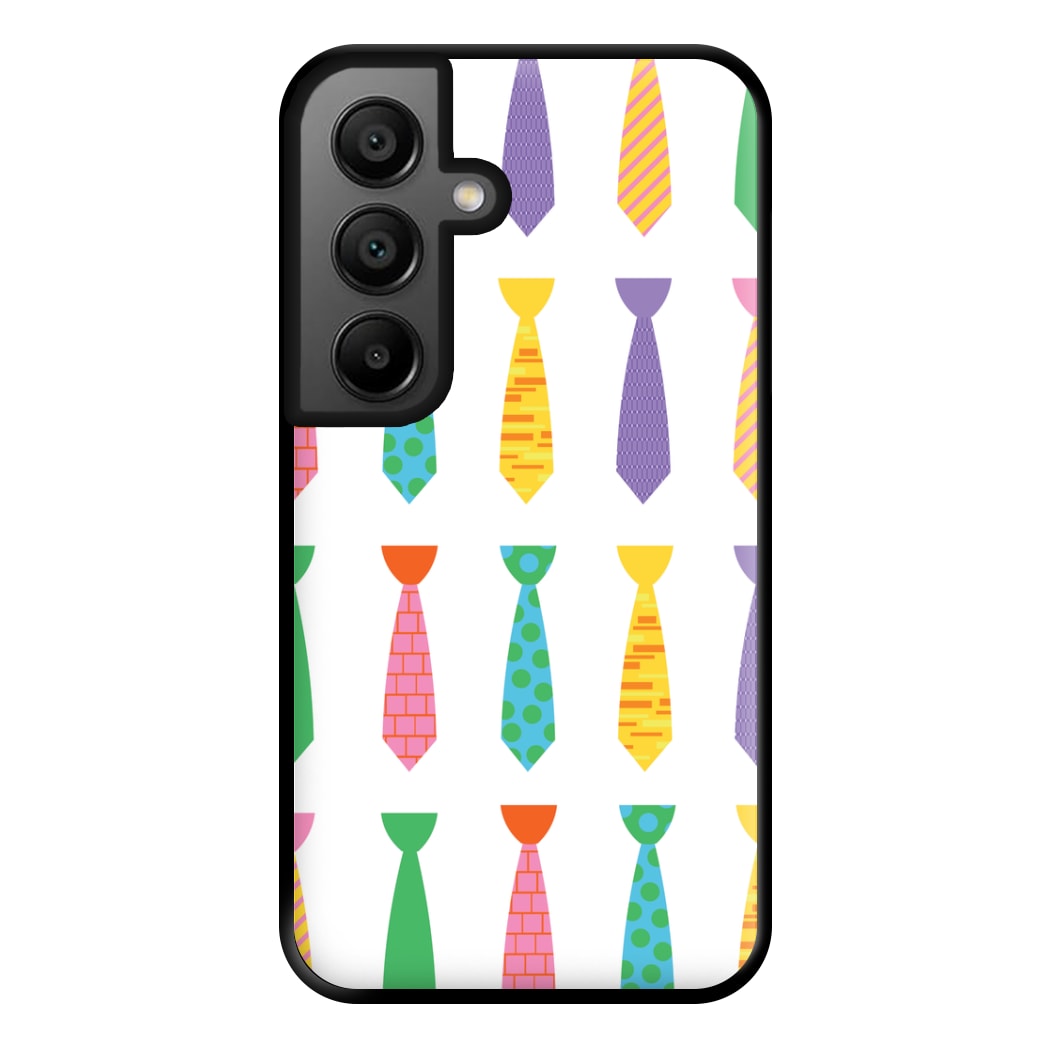 Tie Collage - Personalised Father's Day Phone Case for Google Pixel 8