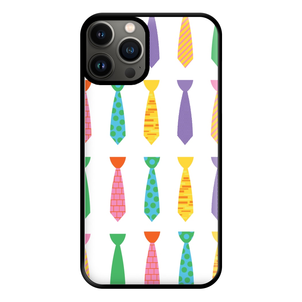 Tie Collage - Personalised Father's Day Phone Case for iPhone 13 Pro Max