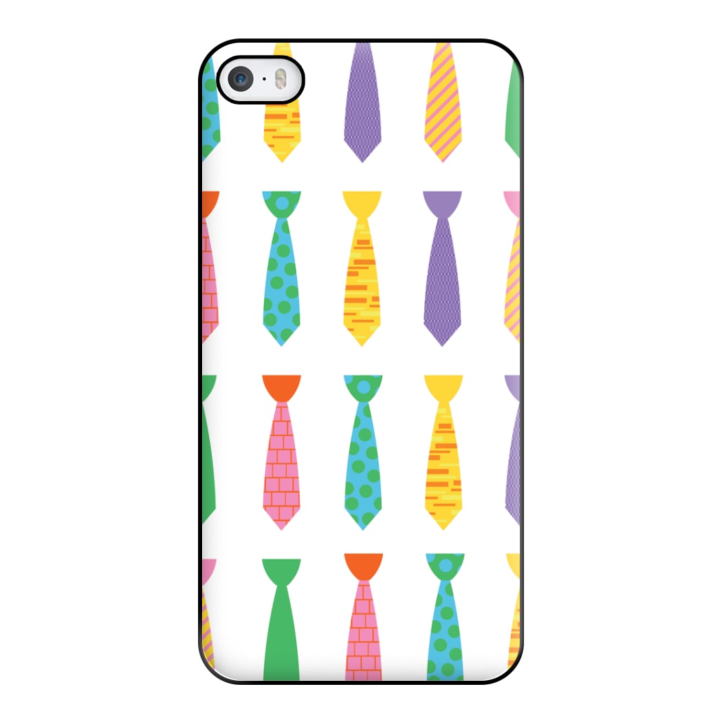 Tie Collage - Personalised Father's Day Phone Case for iPhone 5 / 5s / SE 2016