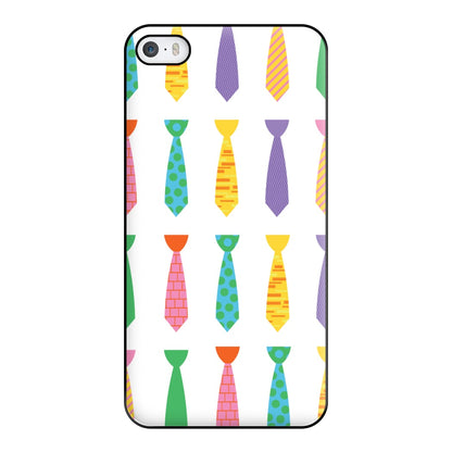 Tie Collage - Personalised Father's Day Phone Case for iPhone 5 / 5s / SE 2016