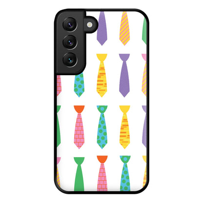 Tie Collage - Personalised Father's Day Phone Case for Galaxy S22 Plus