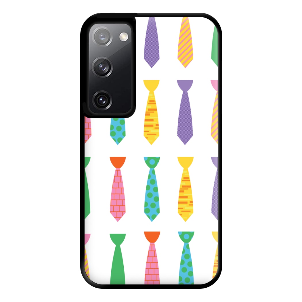 Tie Collage - Personalised Father's Day Phone Case for Galaxy S20