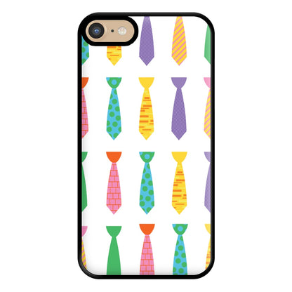 Tie Collage - Personalised Father's Day Phone Case for iPhone 6 / 7 / 8 / SE