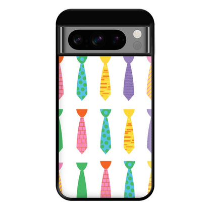 Tie Collage - Personalised Father's Day Phone Case for Google Pixel 8 Pro