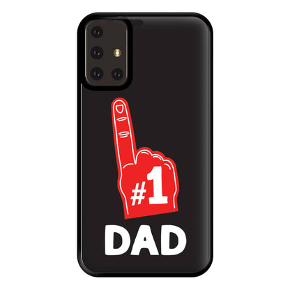 #1 Dad Foam Finger Phone Case for Galaxy A71