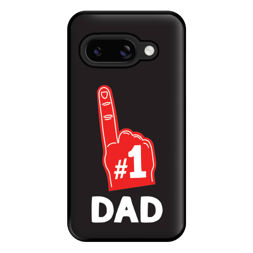 #1 Dad Foam Finger Phone Case for Google Pixel 8a