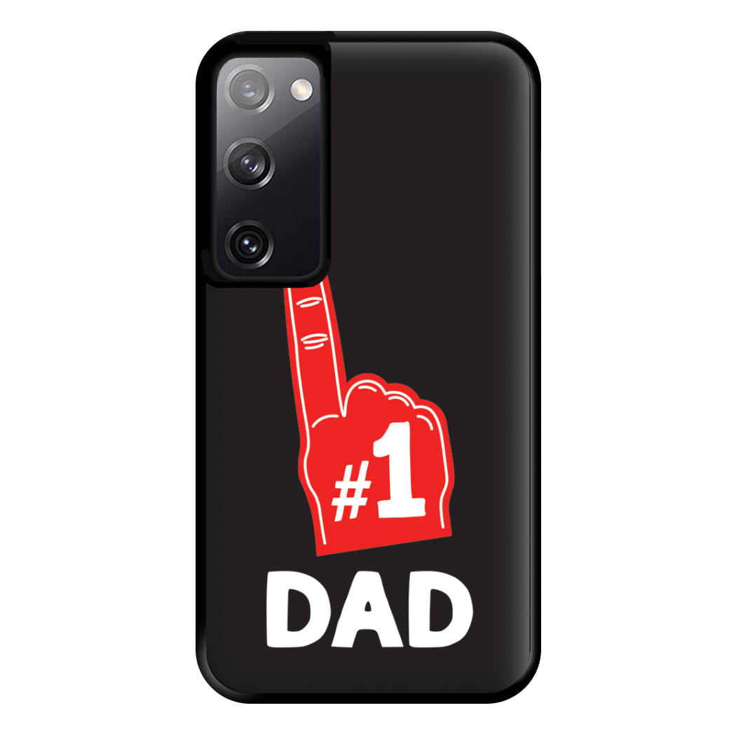 #1 Dad Foam Finger Phone Case for Galaxy S20