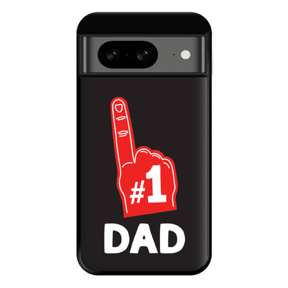 #1 Dad Foam Finger Phone Case for Google Pixel 8