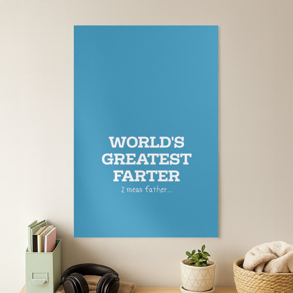 World's Greatest Farter  Poster