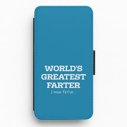 World's Greatest Farter  Flip / Wallet Phone Case