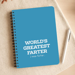 World's Greatest Farter  Notepad