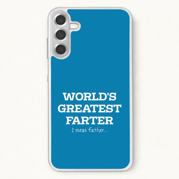 World's Greatest Farter Phone Case for Galaxy A37