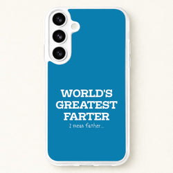 World's Greatest Farter Phone Case for Galaxy S26