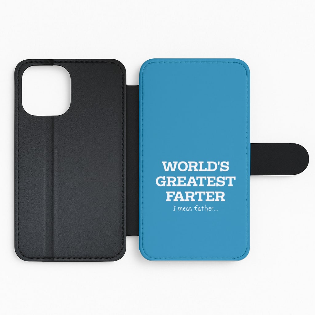 World's Greatest Farter  Flip Phone Case