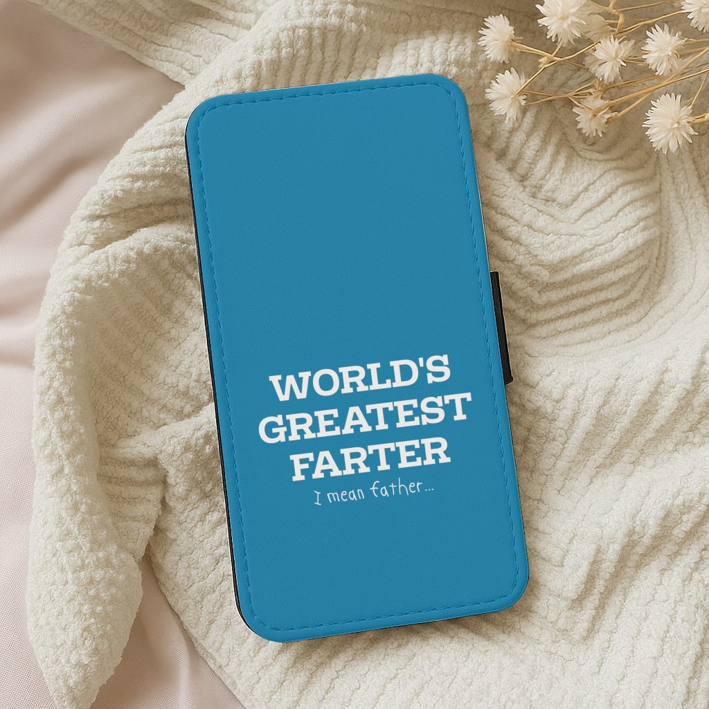 World's Greatest Farter  Wallet Phone Case