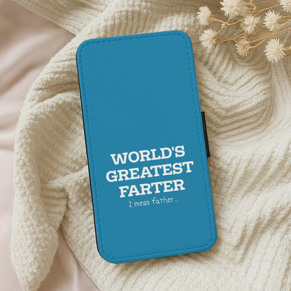 World's Greatest Farter  Wallet Phone Case
