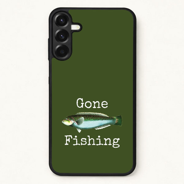 Gone Fishing Phone Case for Galaxy A57