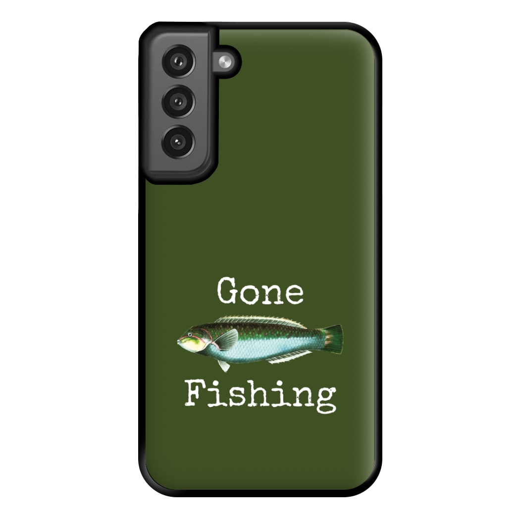 Gone Fishing  Phone Case for Galaxy S21FE