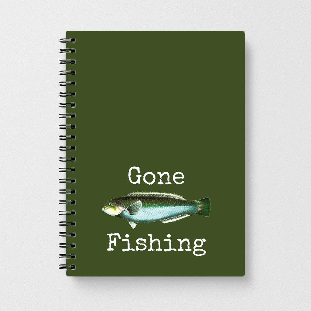 Gone Fishing  Notebook