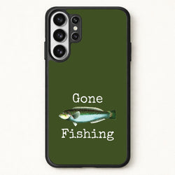 Gone Fishing Phone Case for Galaxy S26 Ultra