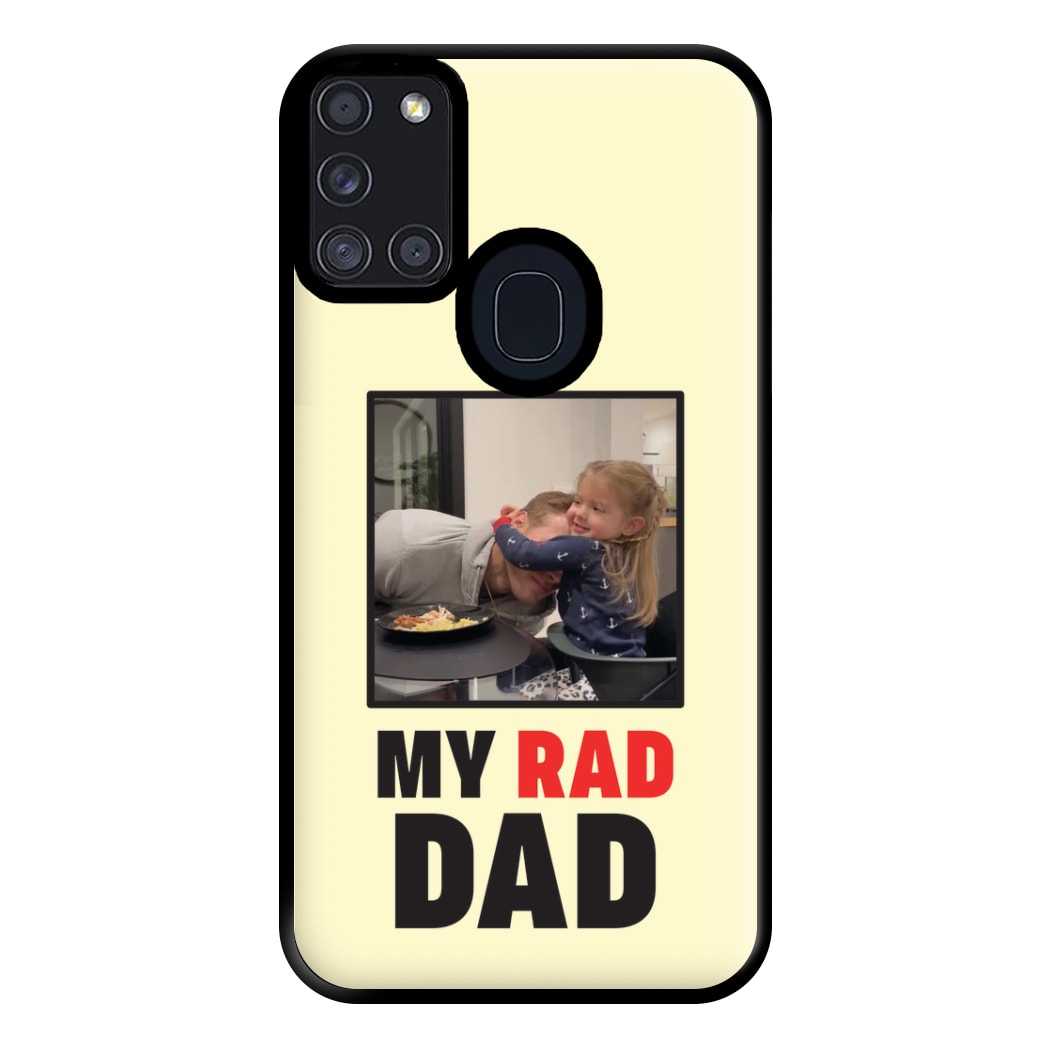 My Rad Dad Personalised Phone Case for Galaxy A21s