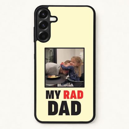 My Rad Dad Personalised Phone Case for Galaxy A17