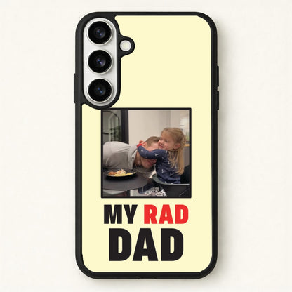 My Rad Dad Personalised Phone Case for Galaxy S26