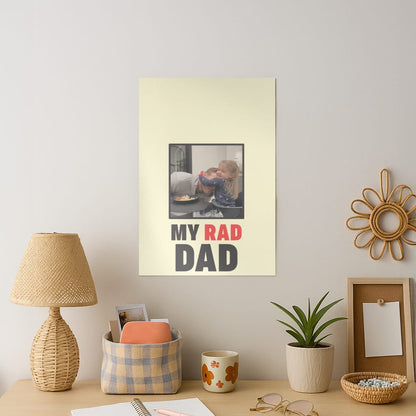 My Rad Dad Personalised Art Print