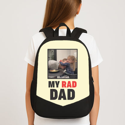 My Rad Dad Personalised Backpack