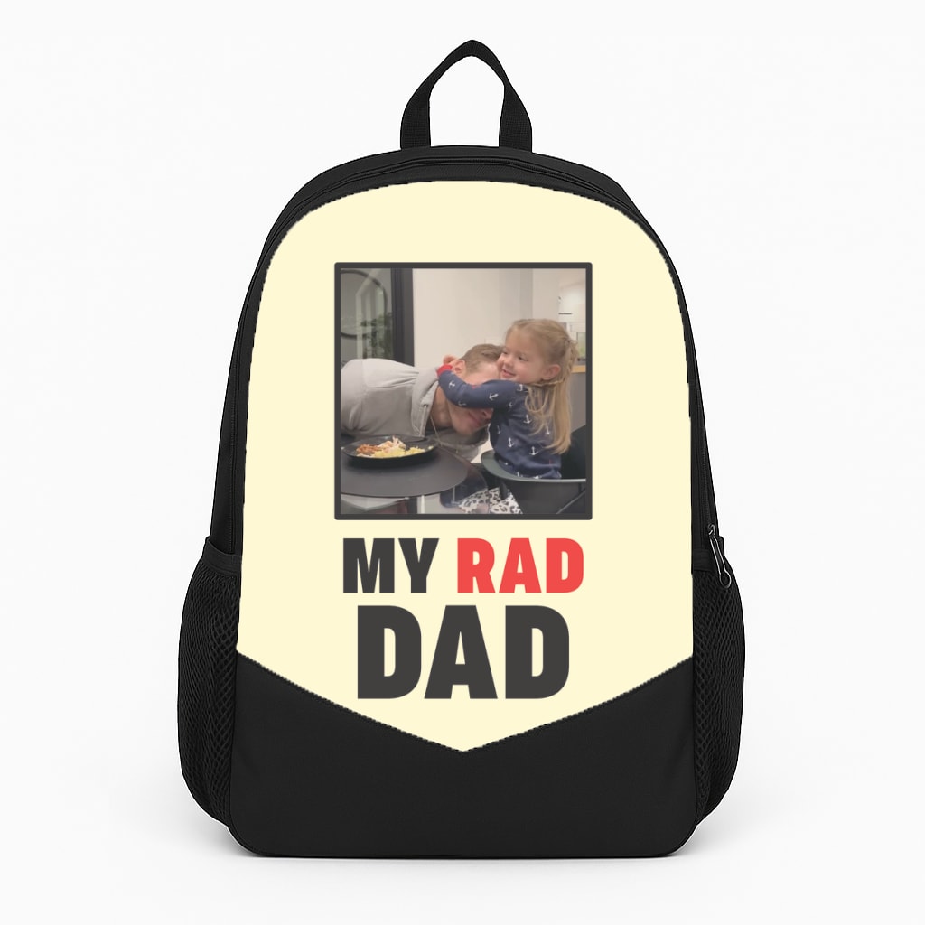 My Rad Dad Personalised Backpack