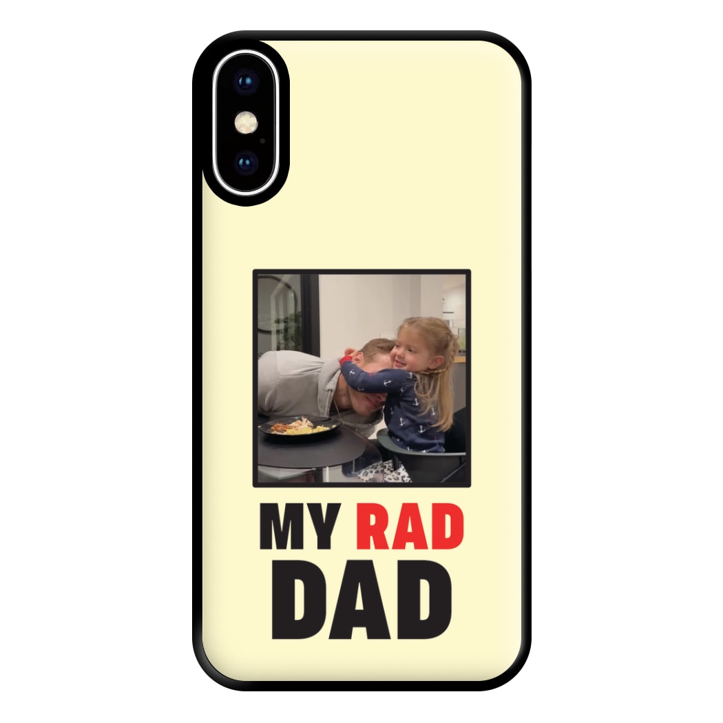 My Rad Dad Personalised Phone Case for iPhone XS Max