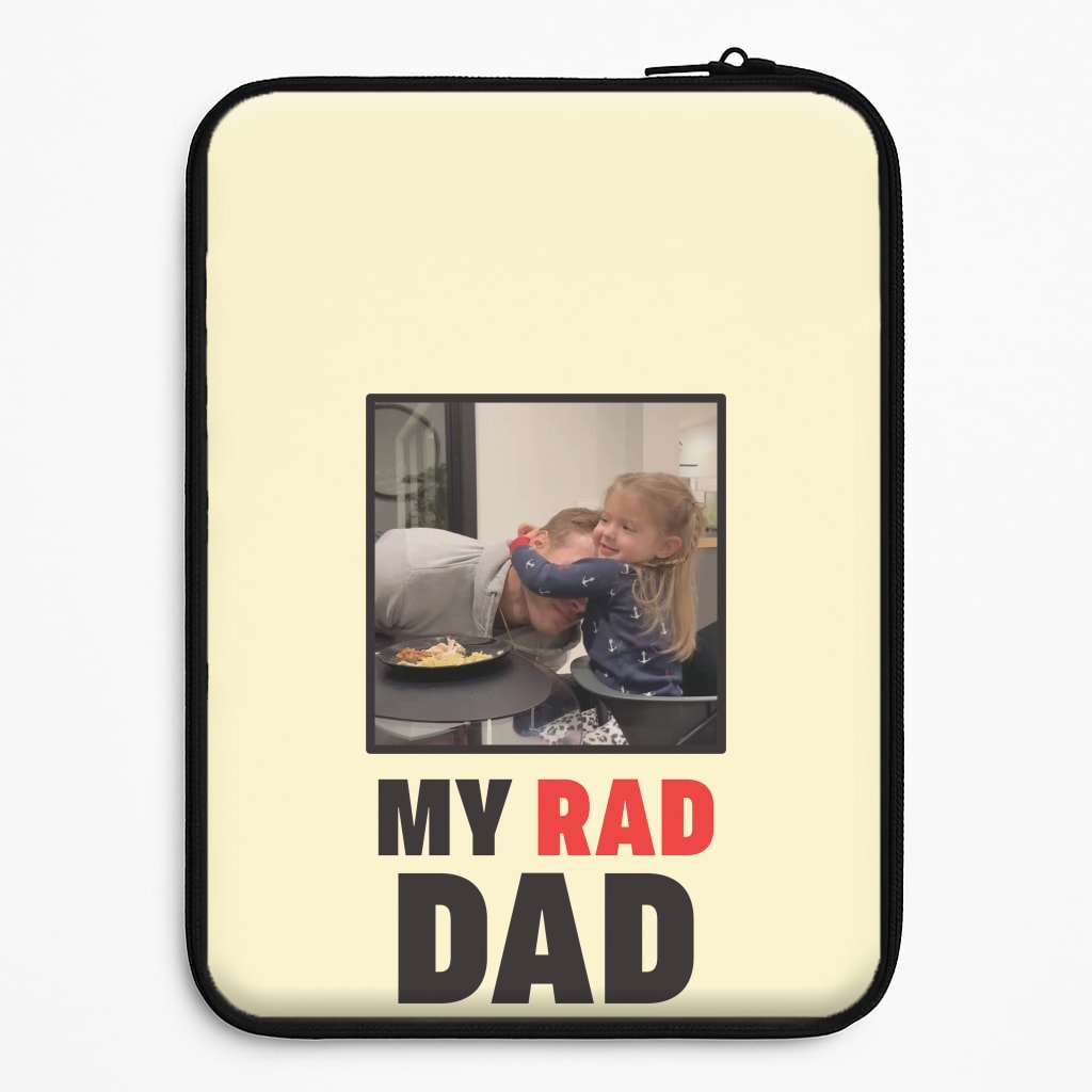 My Rad Dad Personalised Laptop Sleeve