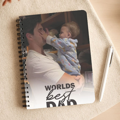 World's Best Dad Personalised Notepad