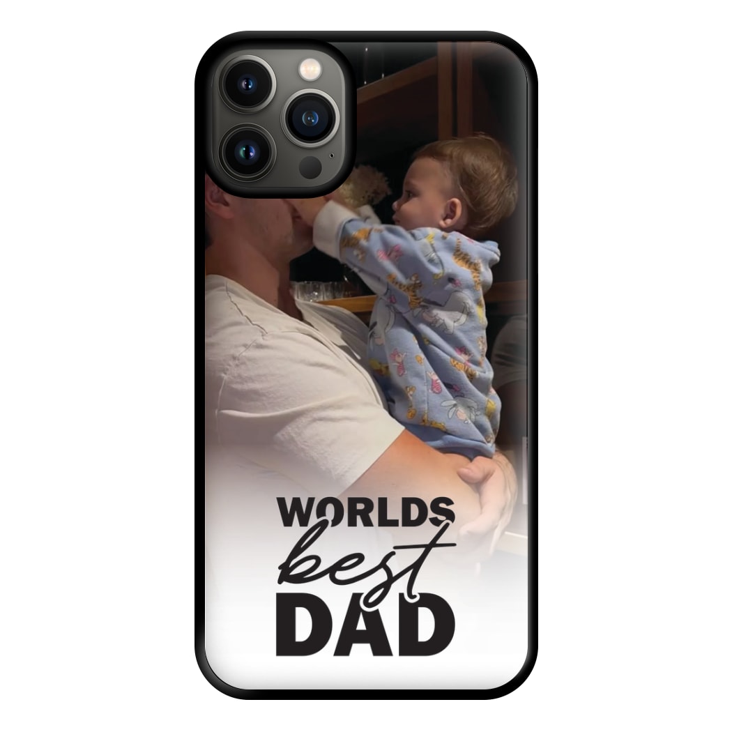 World's Best Dad Personalised Phone Case for iPhone 13