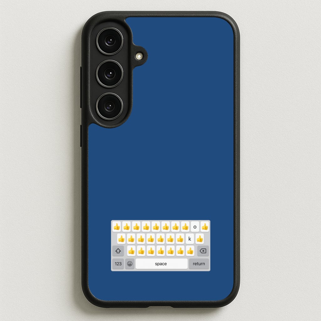 Dad's Keyboard - Father's Day Phone Case for Galaxy S25FE