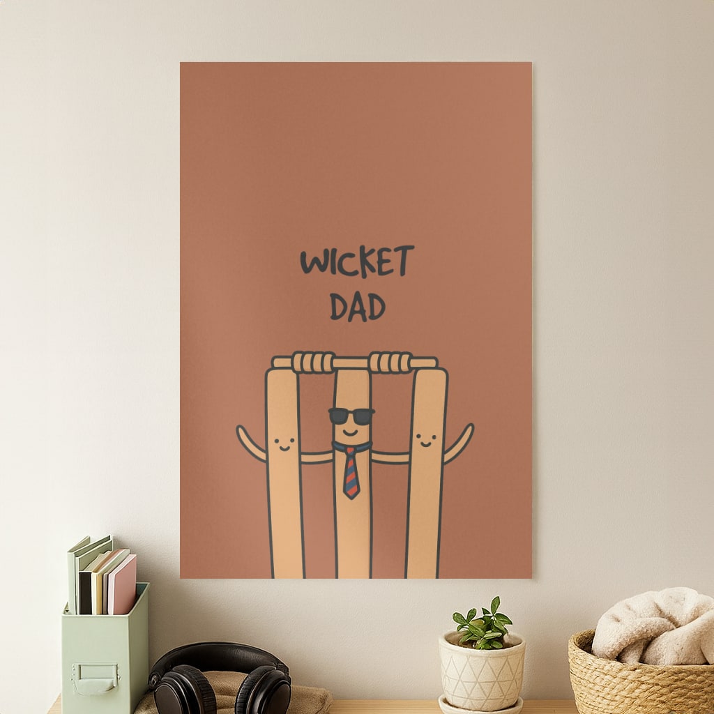 Wicket Dad - Father's Day Poster