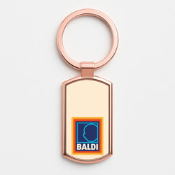 Baldi - Father's Day Rose Gold Keyring